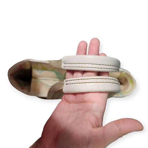 Coach Pastel Hampton Signature Scribble Shoulder Bag (Style No. 247) - Picture 7 of 14